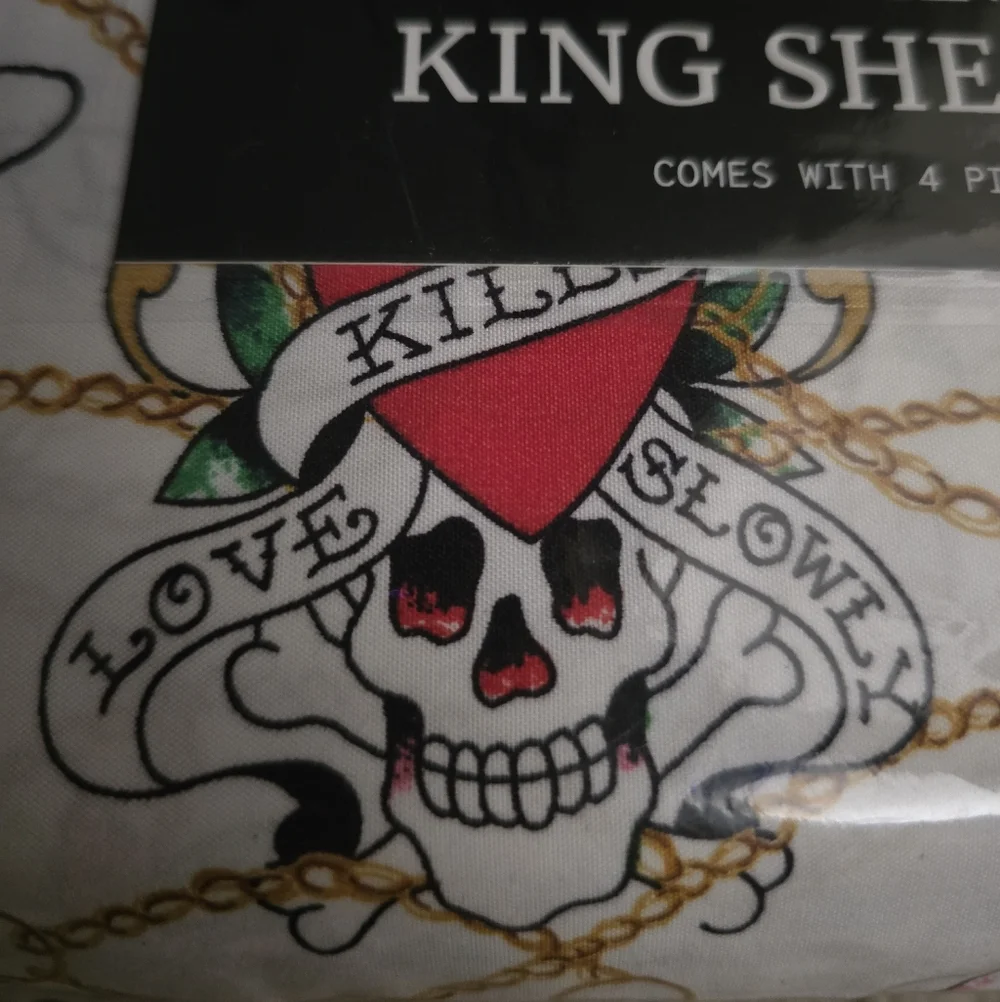 ❤️‍🔥 Ed Hardy 6 Piece King Sheet Set